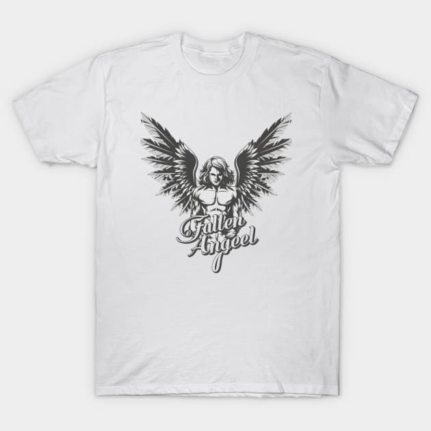 Fallen Angel T-Shirt by Ridzdesign